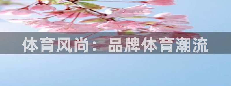 oety欧亿体育官网下载招商电话号码：体育风尚：品牌体育潮流
