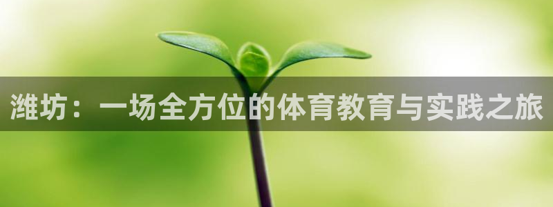 oety欧亿体育官网下载：潍坊：一场全方位的体育教育